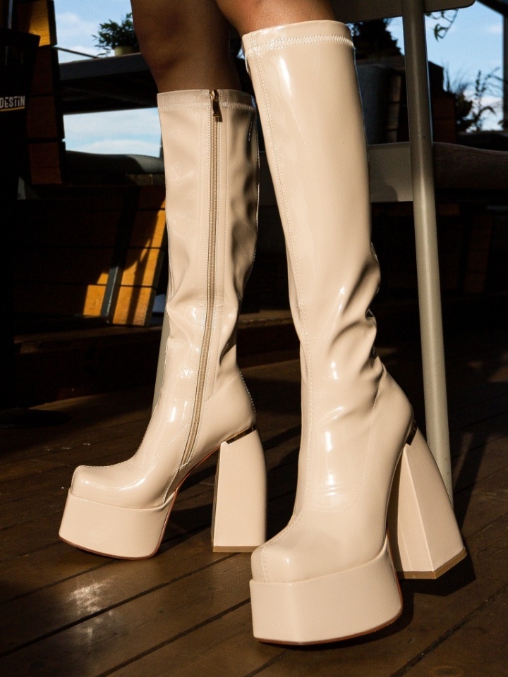 Stivali Beige Hyun - Img 1