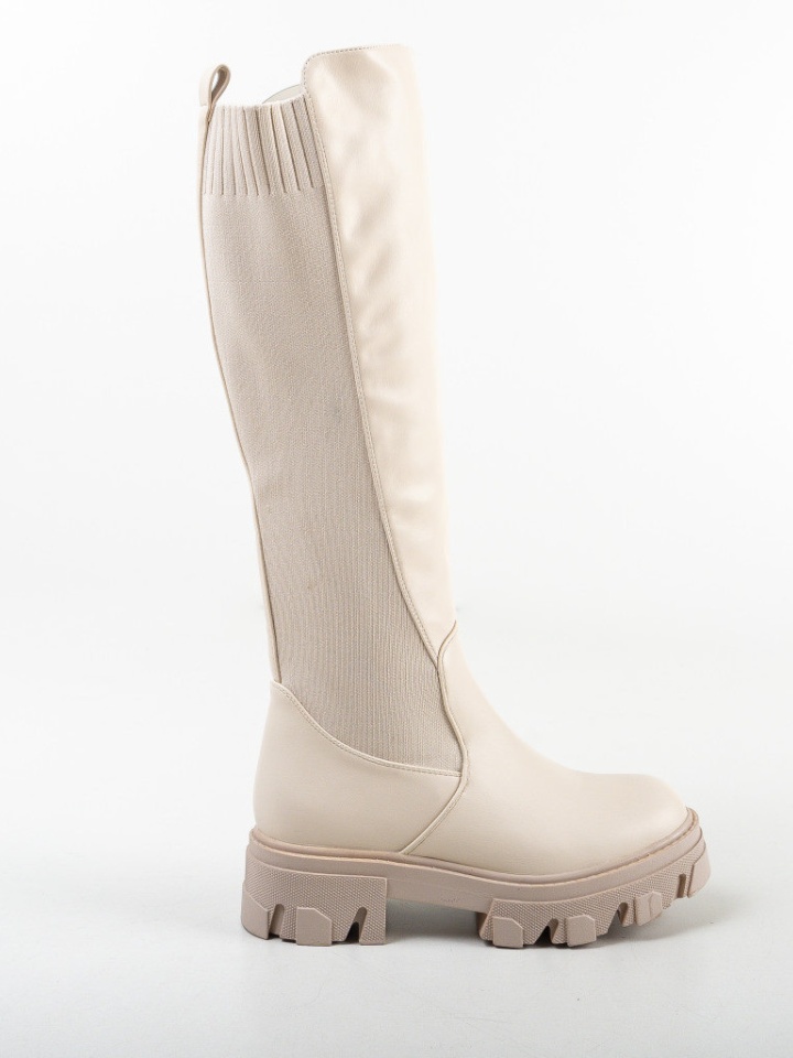 Stivali Beige Ristea - Img 5