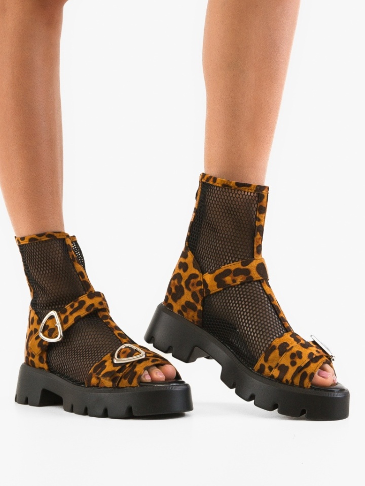 Tronchetti da donna Animal Print Kaxo - Img 1
