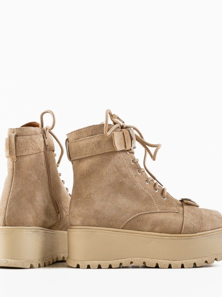 Tronchetti da donna Beige Anton - Img 6