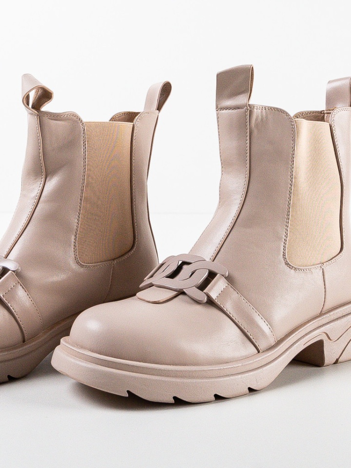 Tronchetti da donna Beige Hunter - Img 12