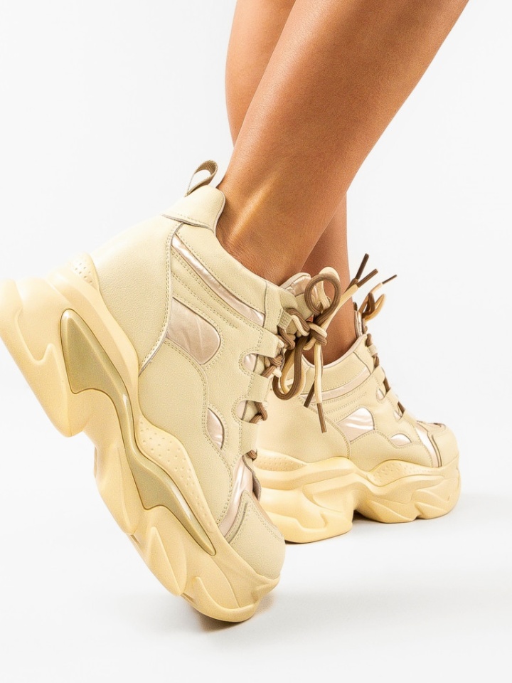 Tronchetti da donna Beige Miso - Img 1