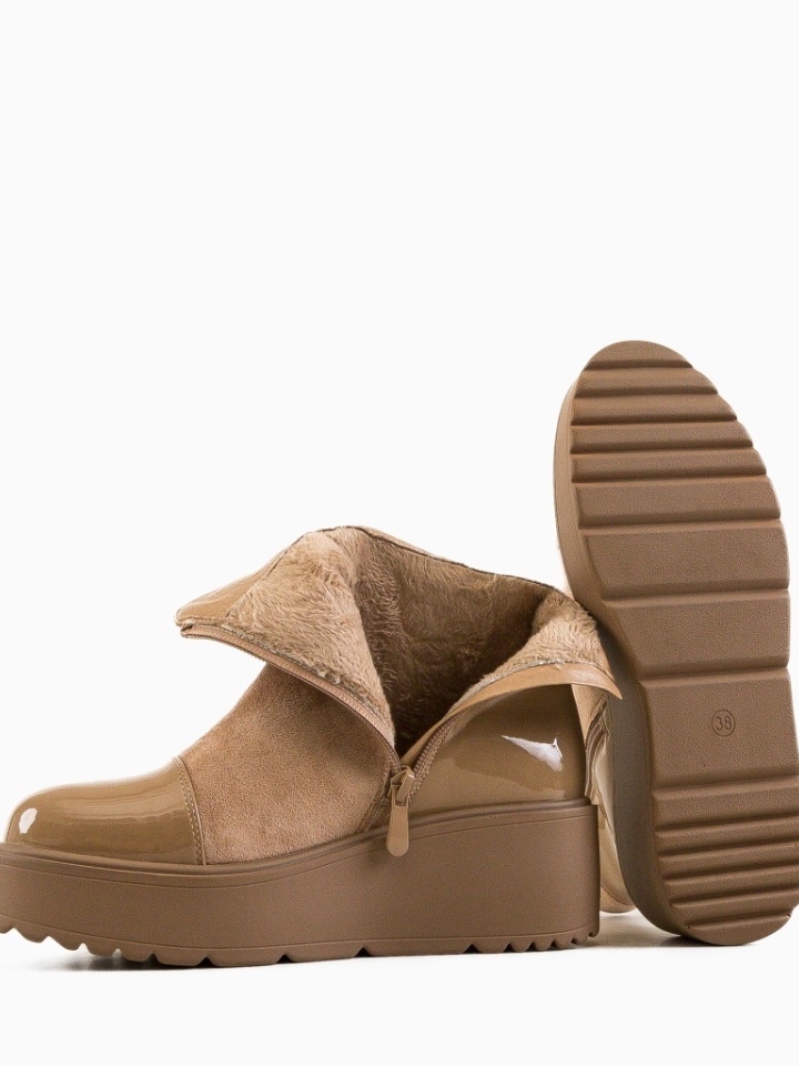 Tronchetti da donna Beige Tomber - Img 7
