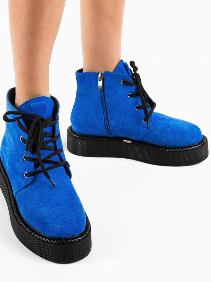 Tronchetti da donna Blu Koster - Img 1