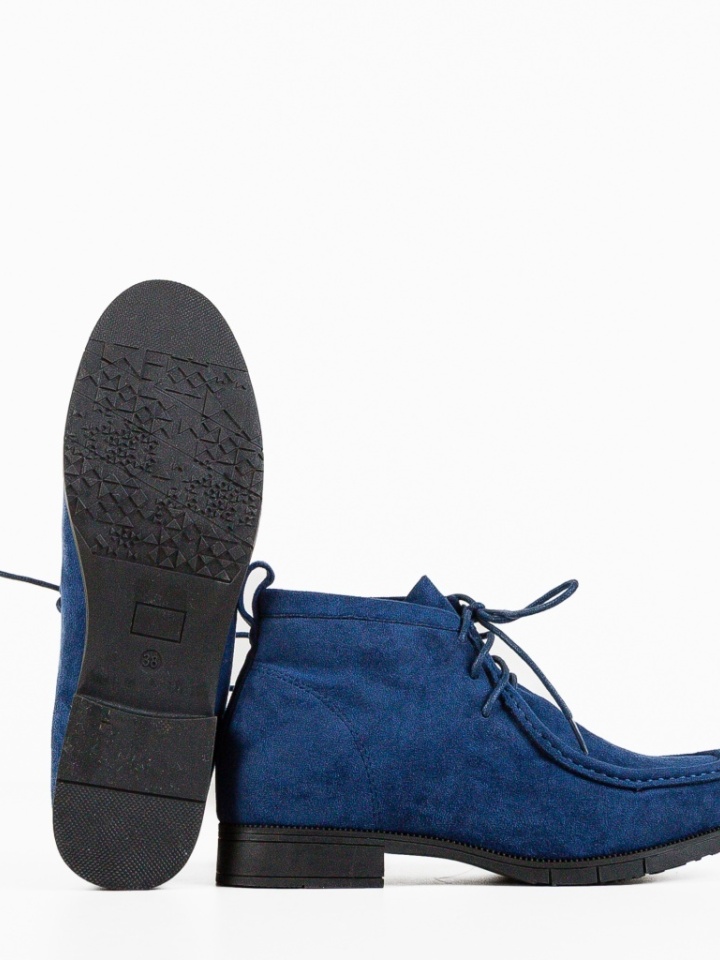 Tronchetti da donna Blu navy Dinton - Img 6