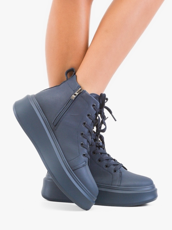Tronchetti da donna Blu navy Niall - Img 3