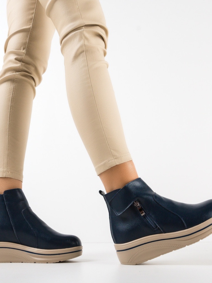 Tronchetti da donna Blu navy Tom - Img 11