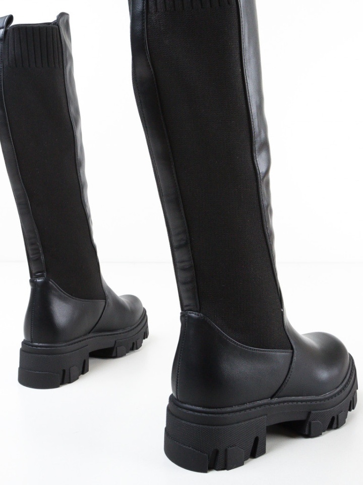 Tronchetti da donna Neri Giraffe - Img 14