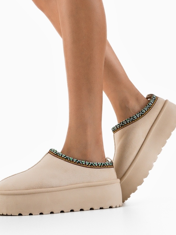 Pantofole Beige Fynys - Img 4