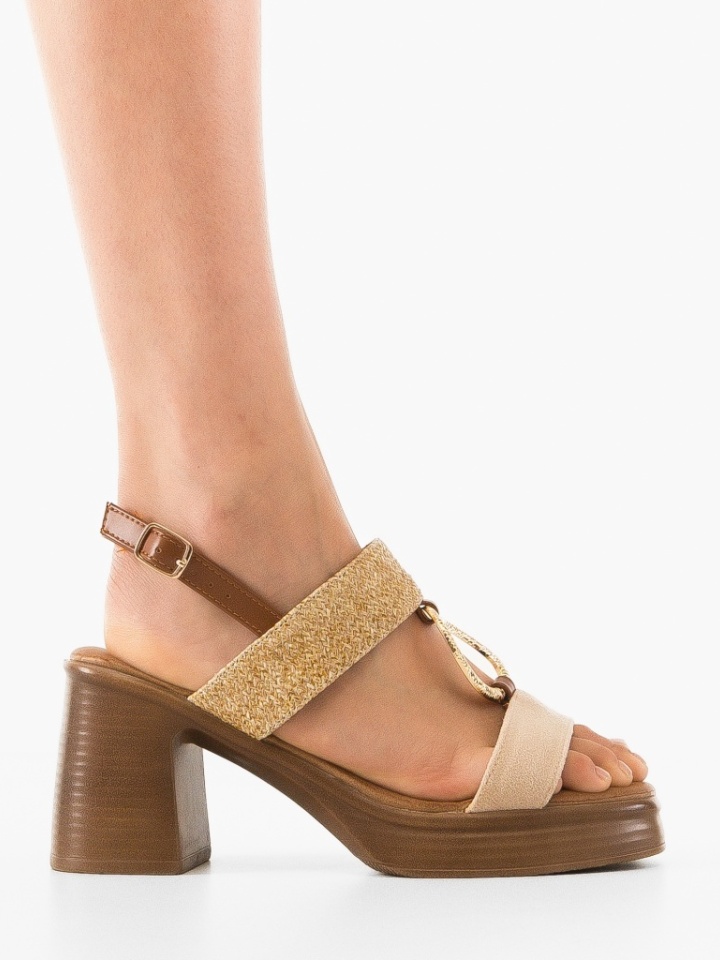 Sandali Beige Ellen - Img 6