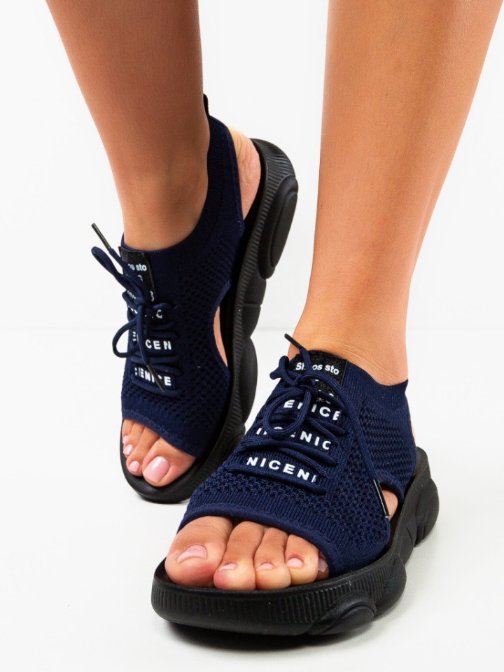 Sandali Blu navy Vivien - Img 3