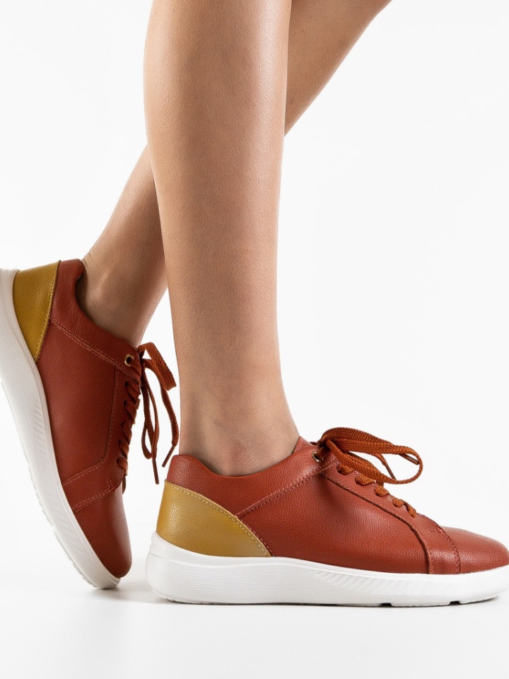 Scarpe casual Arancioni Rena - Img 2