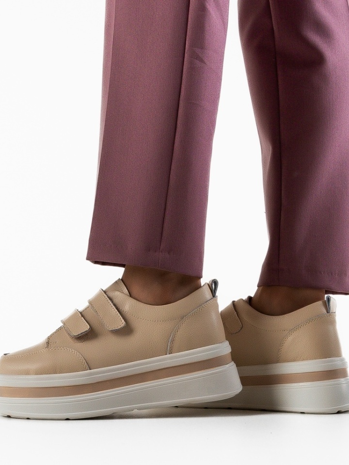 Scarpe casual Beige Akoste - Img 3
