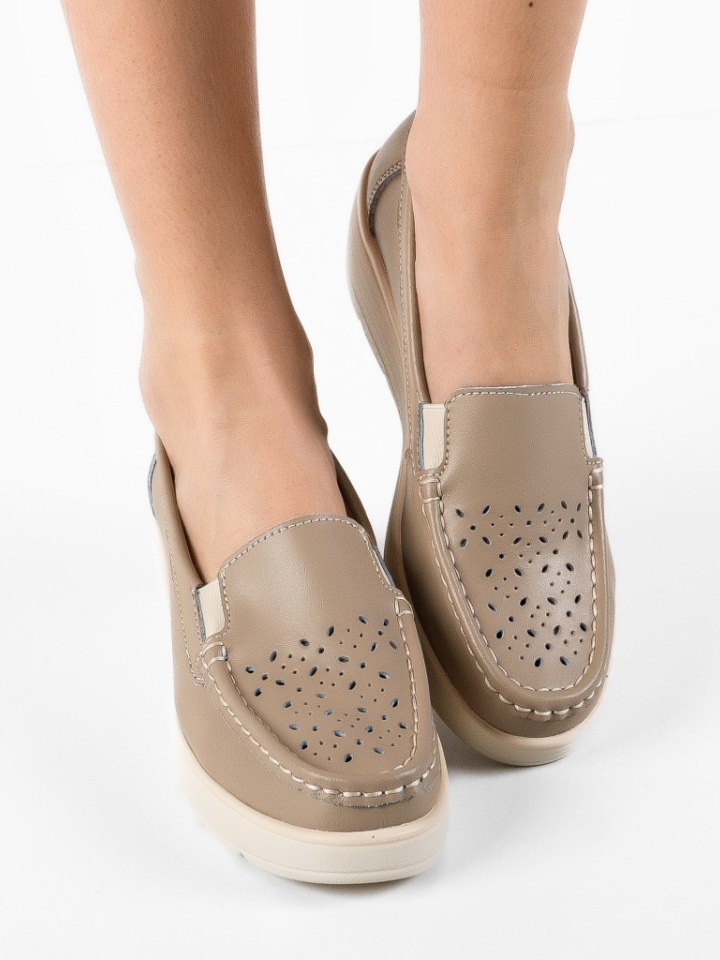 Scarpe casual Beige Atic - Img 4