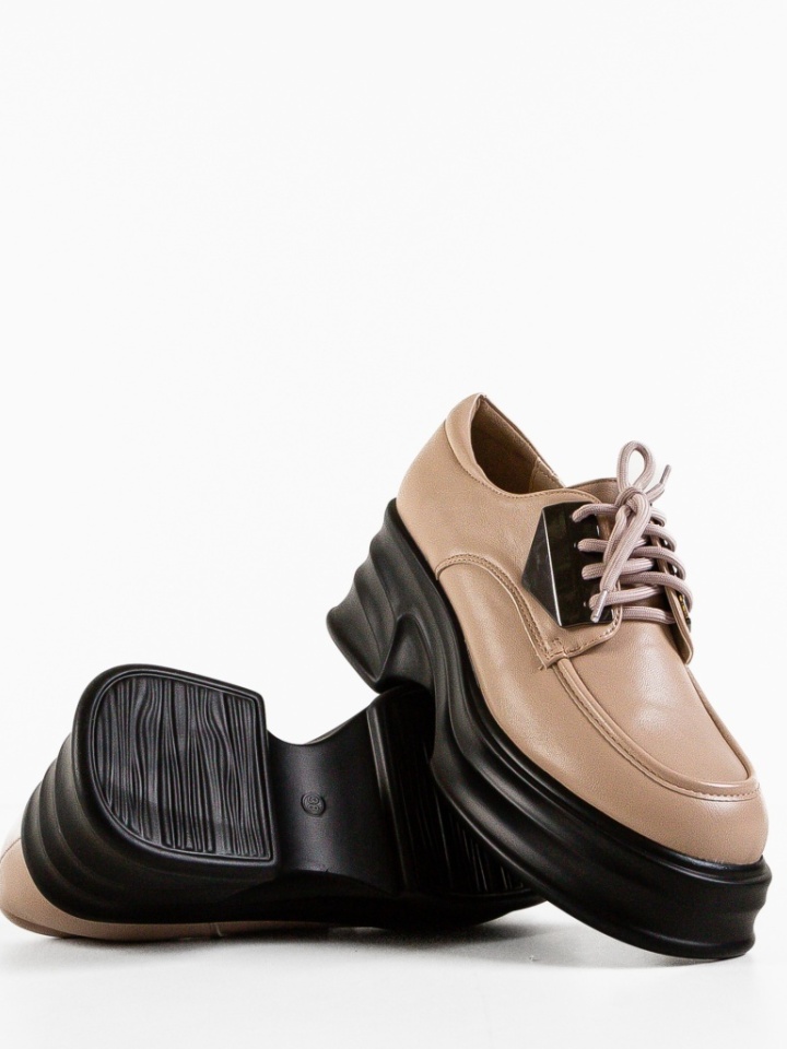 Scarpe casual Beige Barteon - Img 6