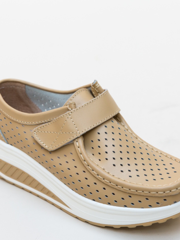 Scarpe casual Beige Bozta - Img 4