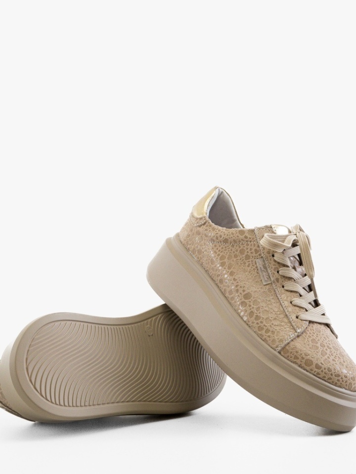 Scarpe casual Beige Ganey 2 - Img 3
