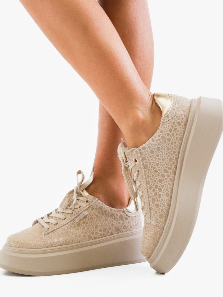 Scarpe casual Beige Ganey 2 - Img 10