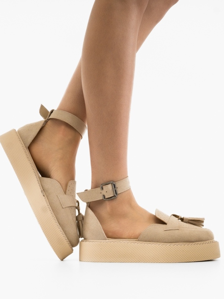 Scarpe casual Beige Kastor - Img 1
