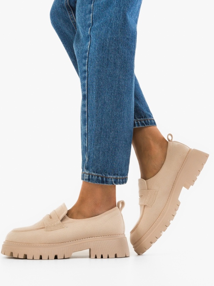 Scarpe casual Beige Laje - Img 3