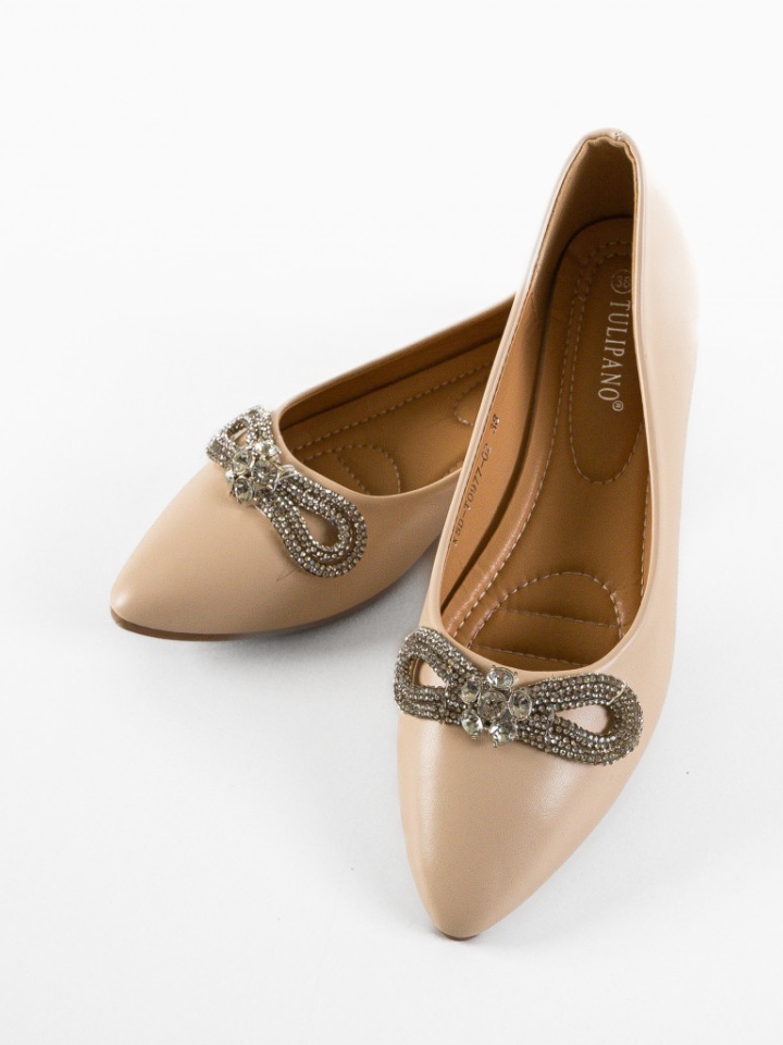 Scarpe casual Beige Laudine - Img 5