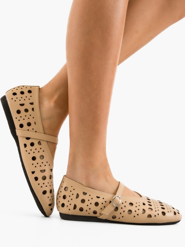 Scarpe casual Beige Margret - Img 3