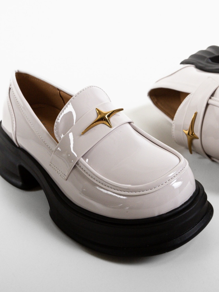 Scarpe casual Beige Mezony - Img 6