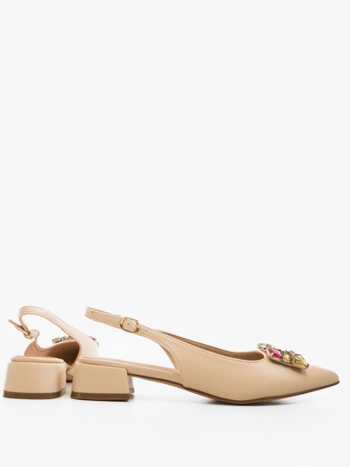 Scarpe casual Beige Migger - Img 8