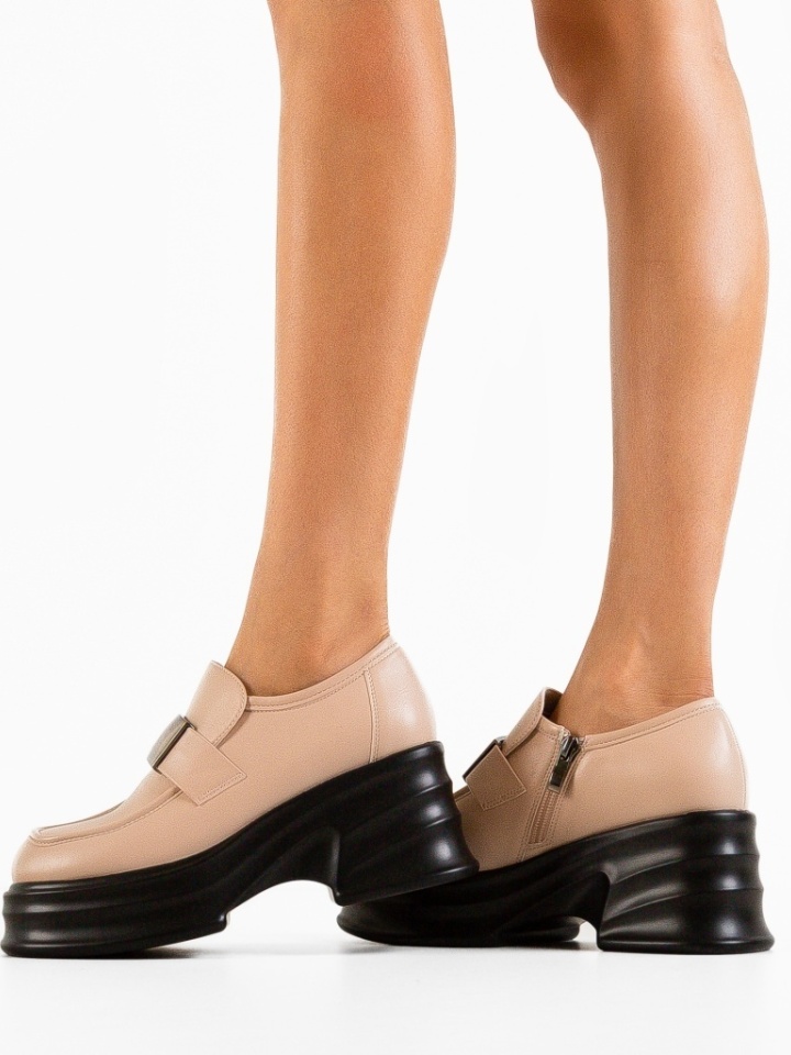 Scarpe casual Beige Natheo - Img 3