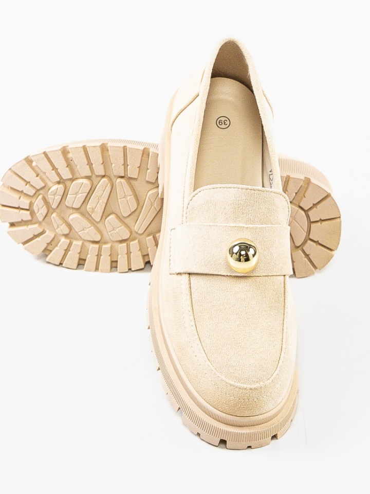 Scarpe casual Beige Nieve - Img 2
