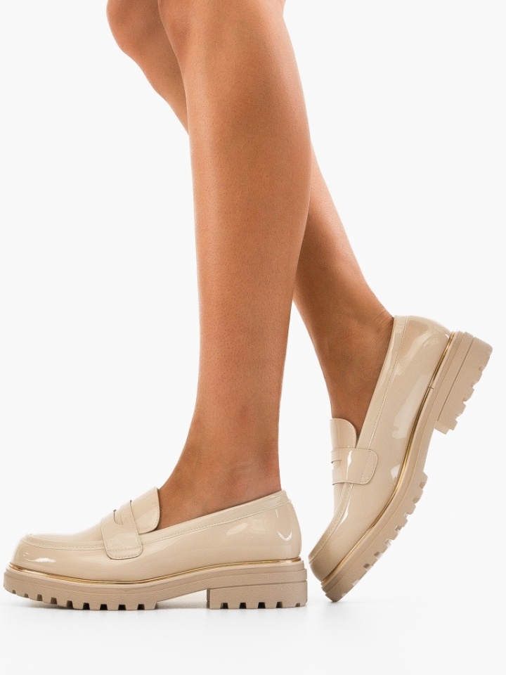 Scarpe casual Beige Oliwier - Img 3