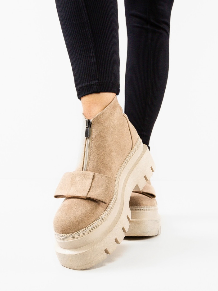 Scarpe casual Beige Parqua - Img 8