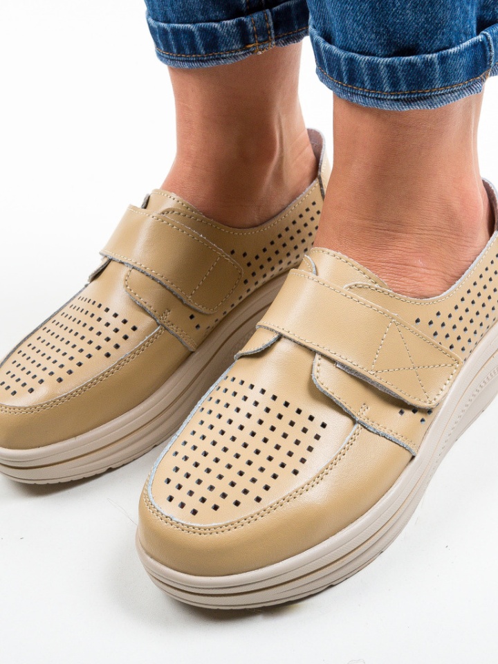 Scarpe casual Beige Rezolito - Img 2