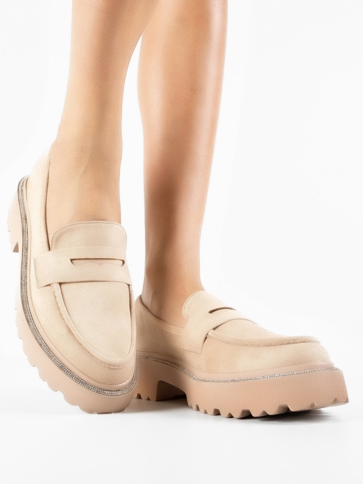 Scarpe casual Beige Sion - Img 2