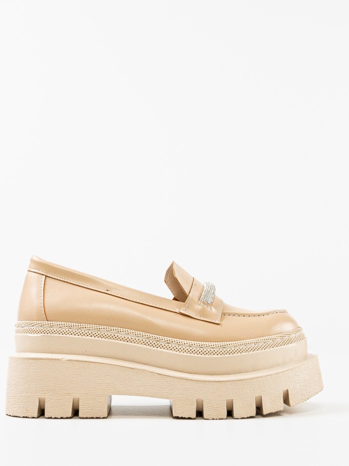 Scarpe casual Beige Skenara - Img 4