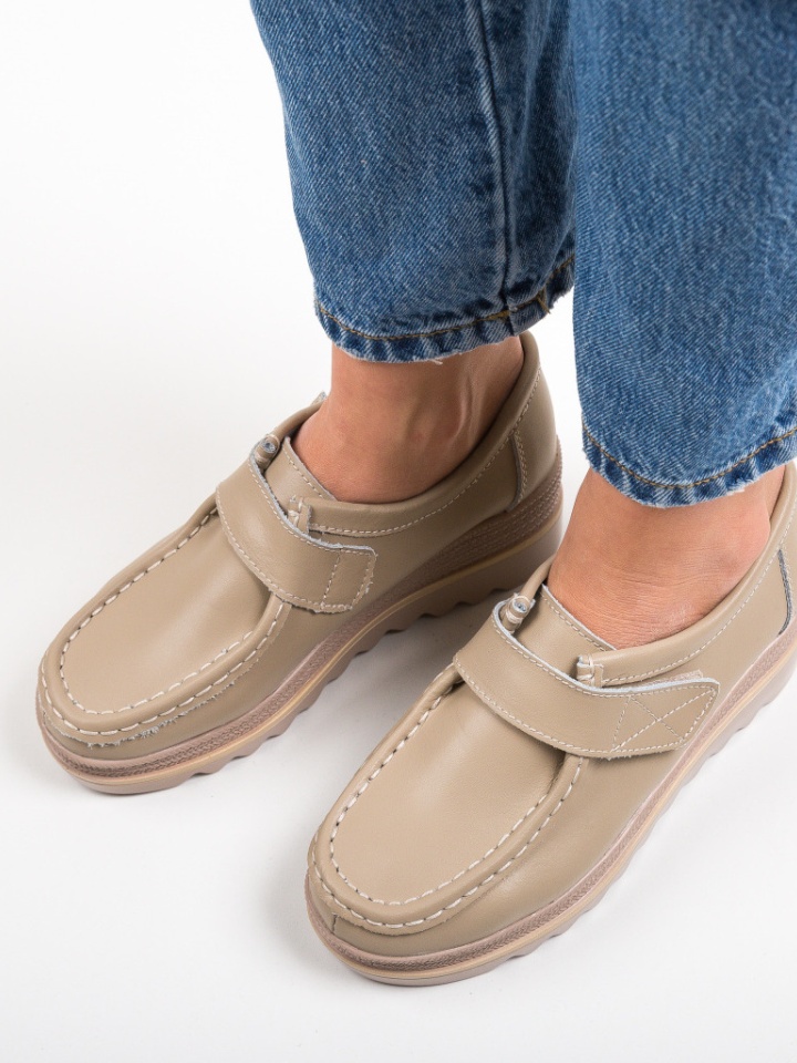 Scarpe casual Beige Straif - Img 12