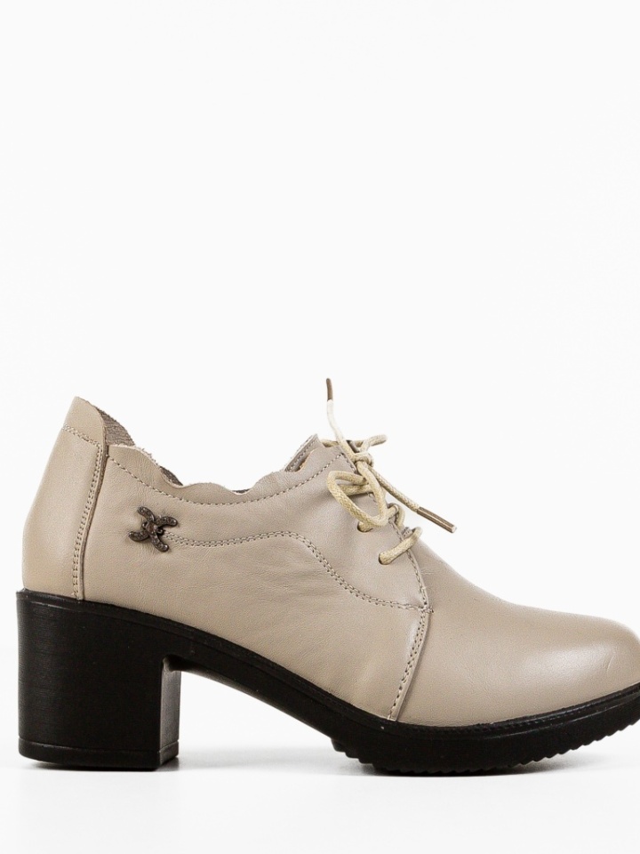 Scarpe casual Beige Tyborc - Img 4