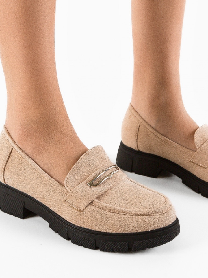 Scarpe casual Beige Tyna - Img 3