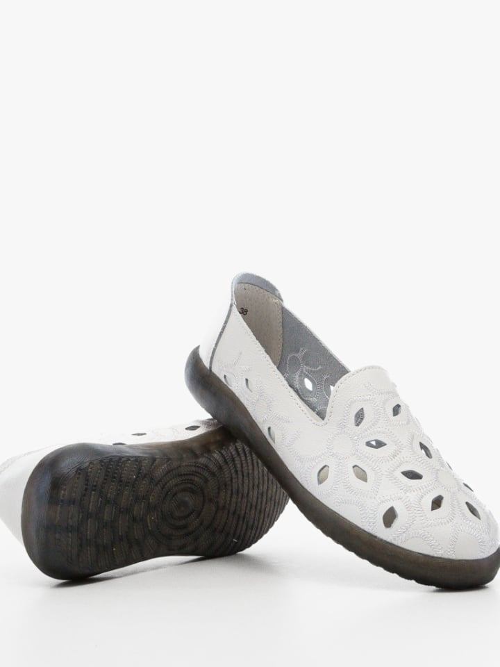 Scarpe casual Bianche Deras - Img 3