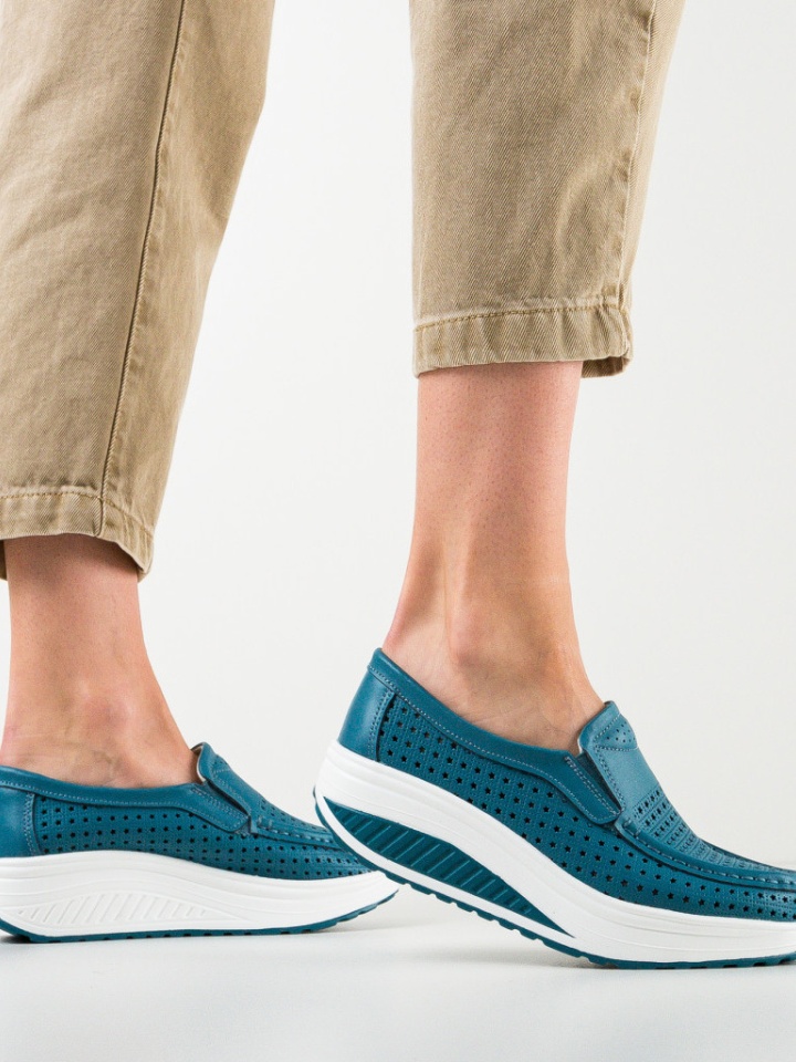 Scarpe casual Blu Bicaz - Img 3