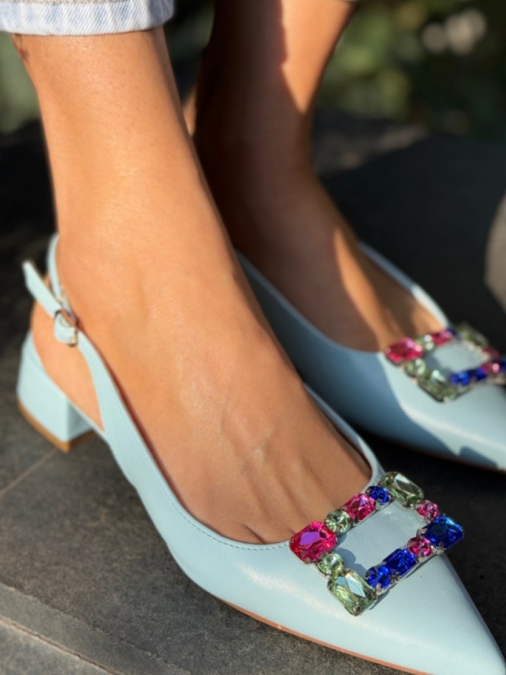Scarpe casual Blu Migger - Img 7