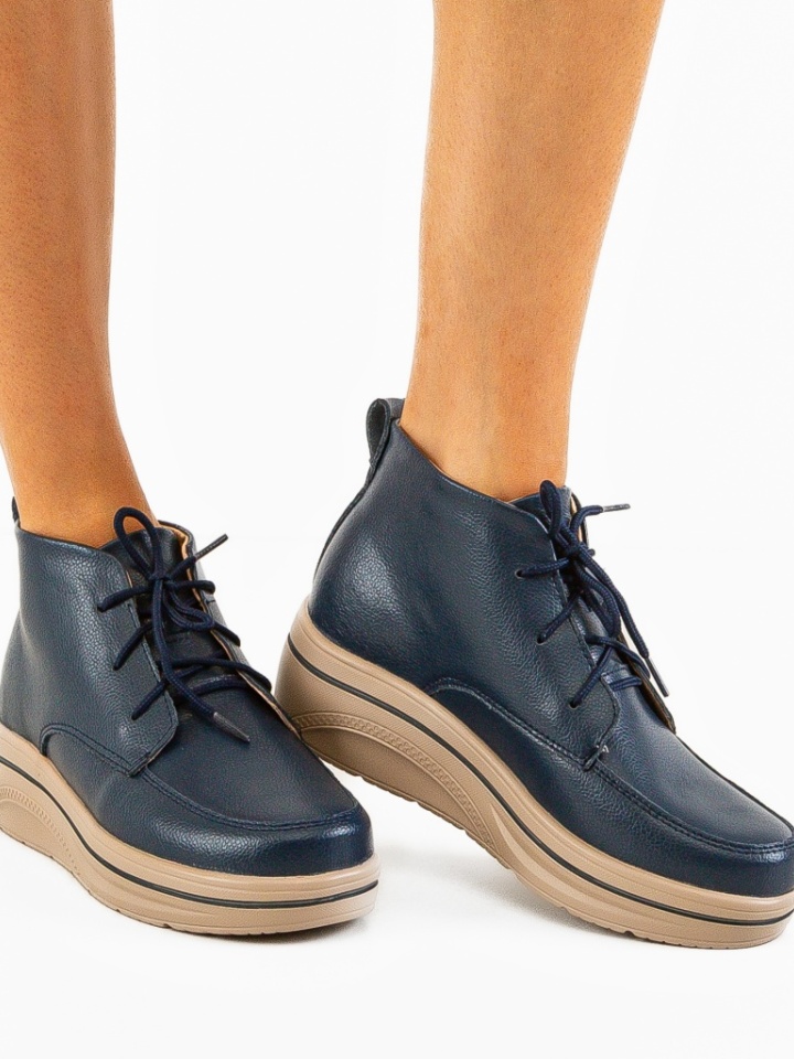 Scarpe casual Blu navy Bergamon - Img 2