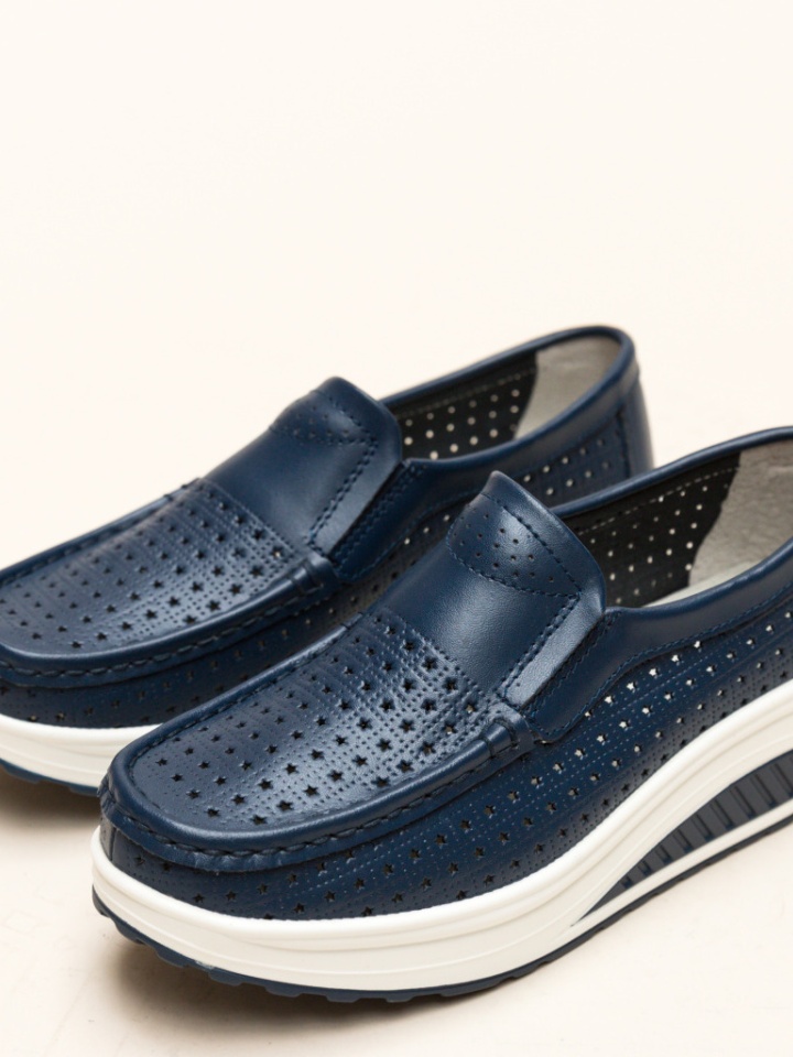 Scarpe casual Blu navy Bicaz - Img 5