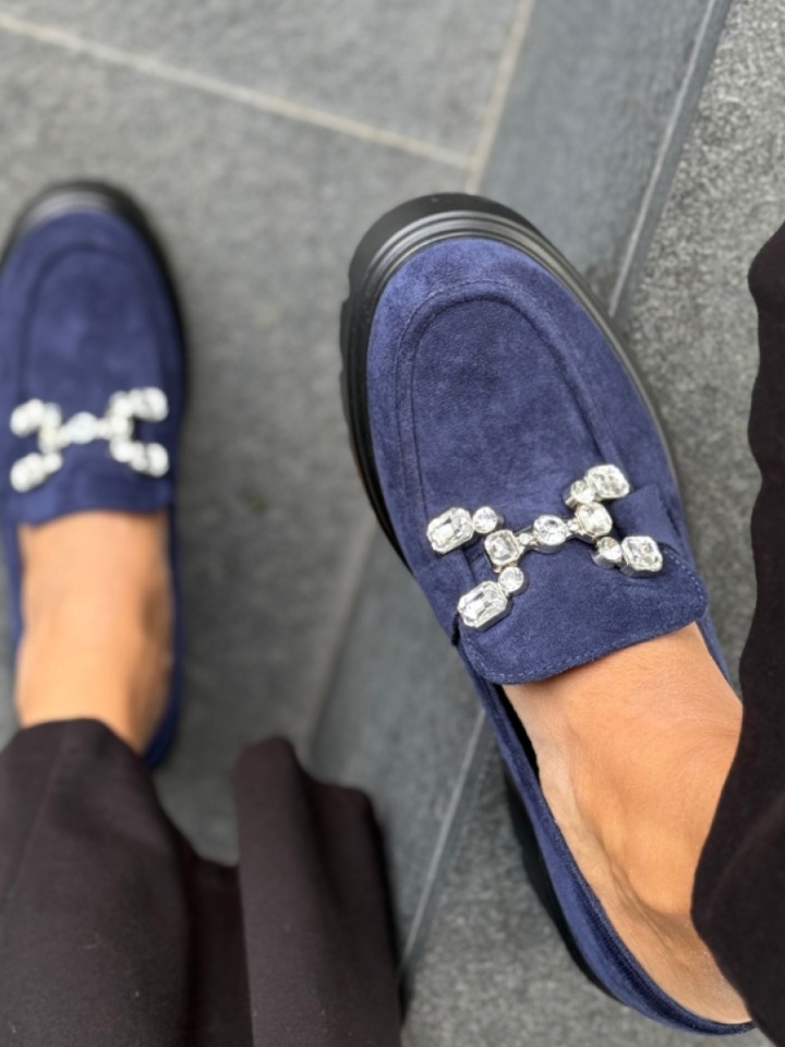 Scarpe casual Blu navy Khursh - Img 10