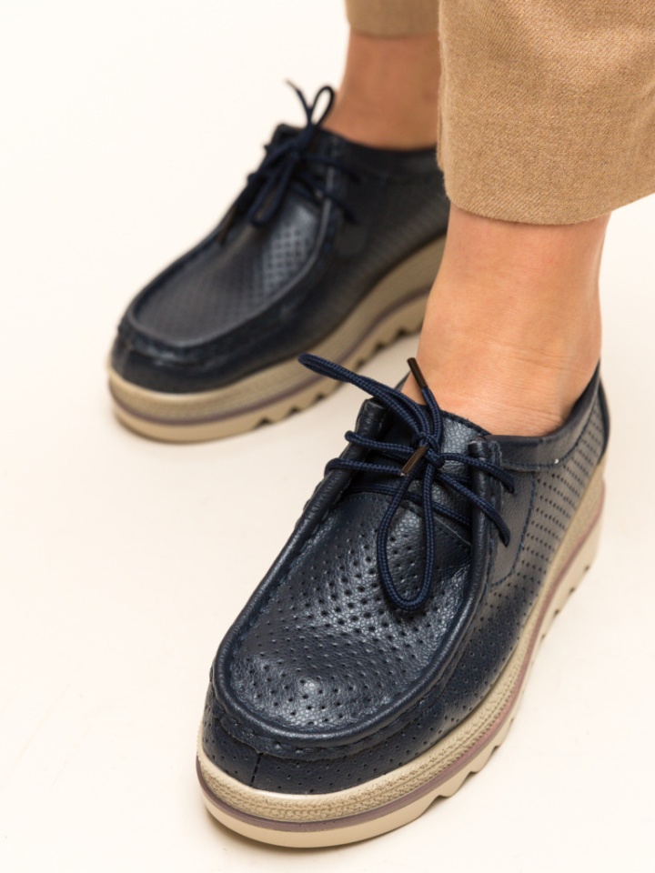 Scarpe casual Blu navy Torino - Img 5