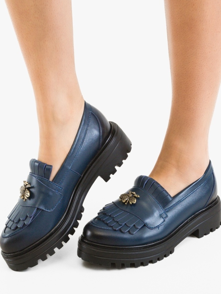 Scarpe casual Blu navy Zenin - Img 12
