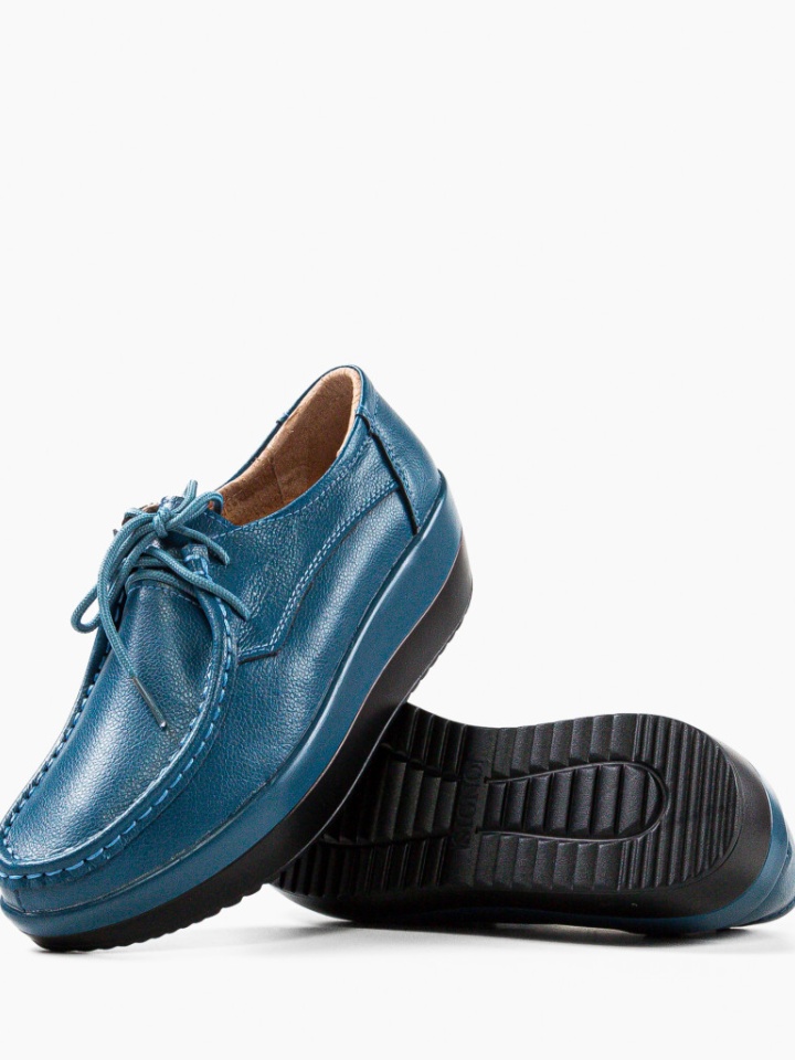 Scarpe casual Blu Vlasta - Img 4