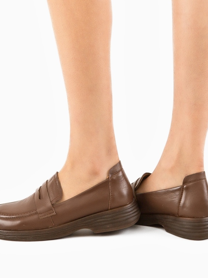 Scarpe casual Marroni Byertes - Img 2