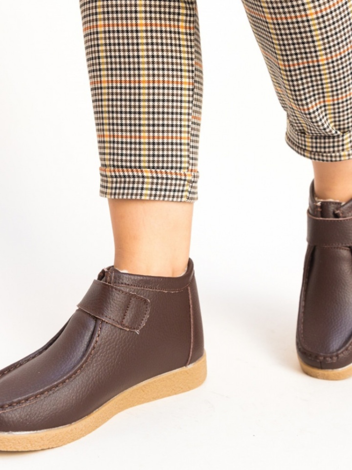 Scarpe casual Marroni Debir - Img 4