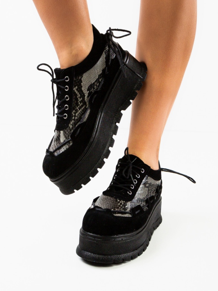 Scarpe casual Nere Danrta 2 - Img 2